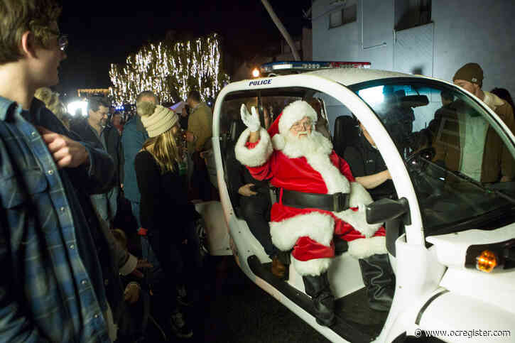 Holiday festivities shine in downtown Laguna Beach during annual city party