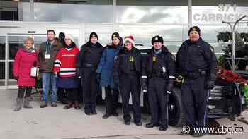 Northwestern Ontario law enforcement agencies stuff cruisers for local food banks
