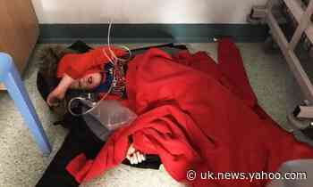 Tories accused of lying to distract from photo of boy on hospital floor