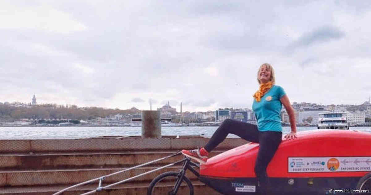 73-year-old woman is running from the U.K. to Nepal to raise money for charity