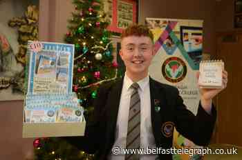 Northern Ireland student's calendar of inspirational quotes pays tribute to late teacher