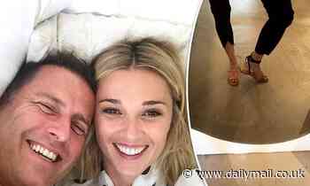 Jasmine Yarbrough hides her baby bump after friend 'confirmed pregnancy' to Karl Stefanovic