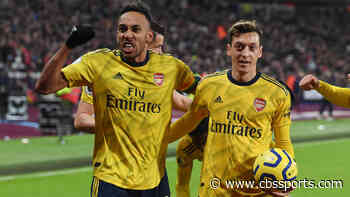 Arsenal vs. West Ham score: Gunners snap winless streak as Pepe, Aubameyang deliver