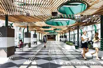 Where pattern is king: Melbourne Central Arcade