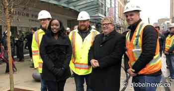Final brick in ground: London city officials celebrate end to Dundas Place construction