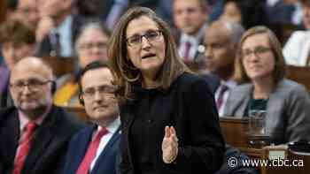 Freeland heads to Mexico to finalize NAFTA changes
