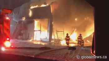 Edson car dealership destroyed by fire overnight