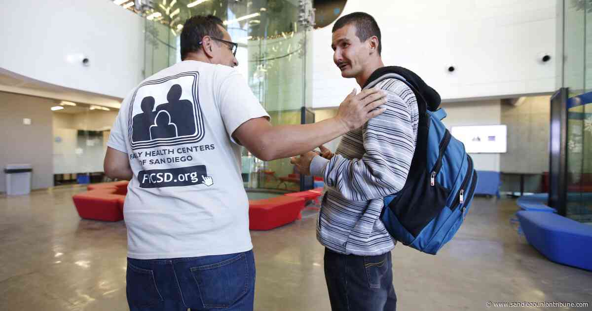 Two years after purchase, homeless navigation center opens in downtown San Diego