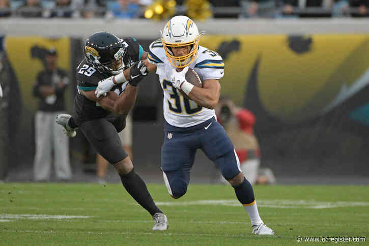 Austin Ekeler makes NFL history, delivers sales pitch for next contract