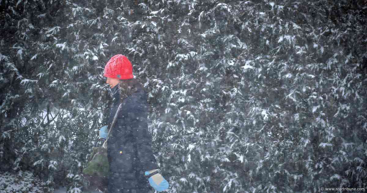 As frigid temps move into Twin Cities, NWS says: "These next two days won't be fun"