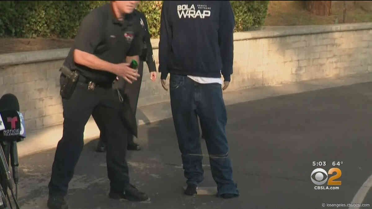 LAPD Testing Non-Lethal Restraint Device In Hopes To Reduce Need For Gun Use