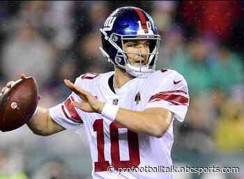 Eli Manning throws 363rd career touchdown to give Giants 7-0 lead