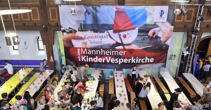 Mannheim: RNZ-Mitarbeiter Volker Endres half bei der Kindervesperkirche