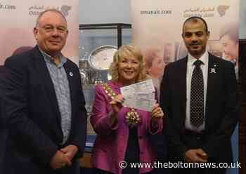 Trip to Muscat, Oman, top prize in Mayor of Bolton's raffle