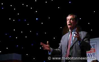 NIGEL FARAGE: 'Only we can beat dangerous Remainer Labour in Bolton '