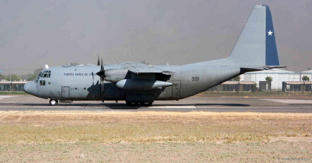 Chilean Air Force plane believed to have crashed with dozens on board
