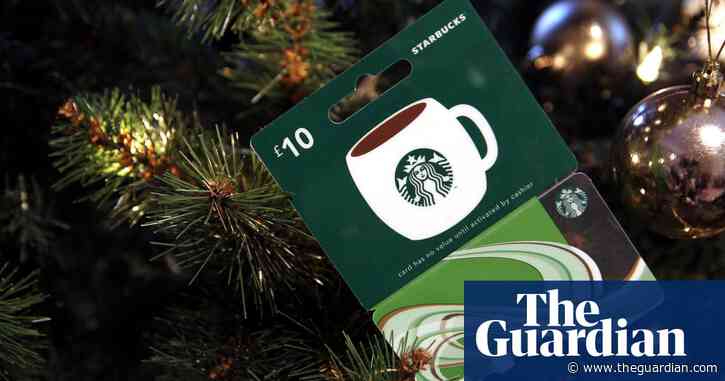 The Starbucks gift card I bought is useless