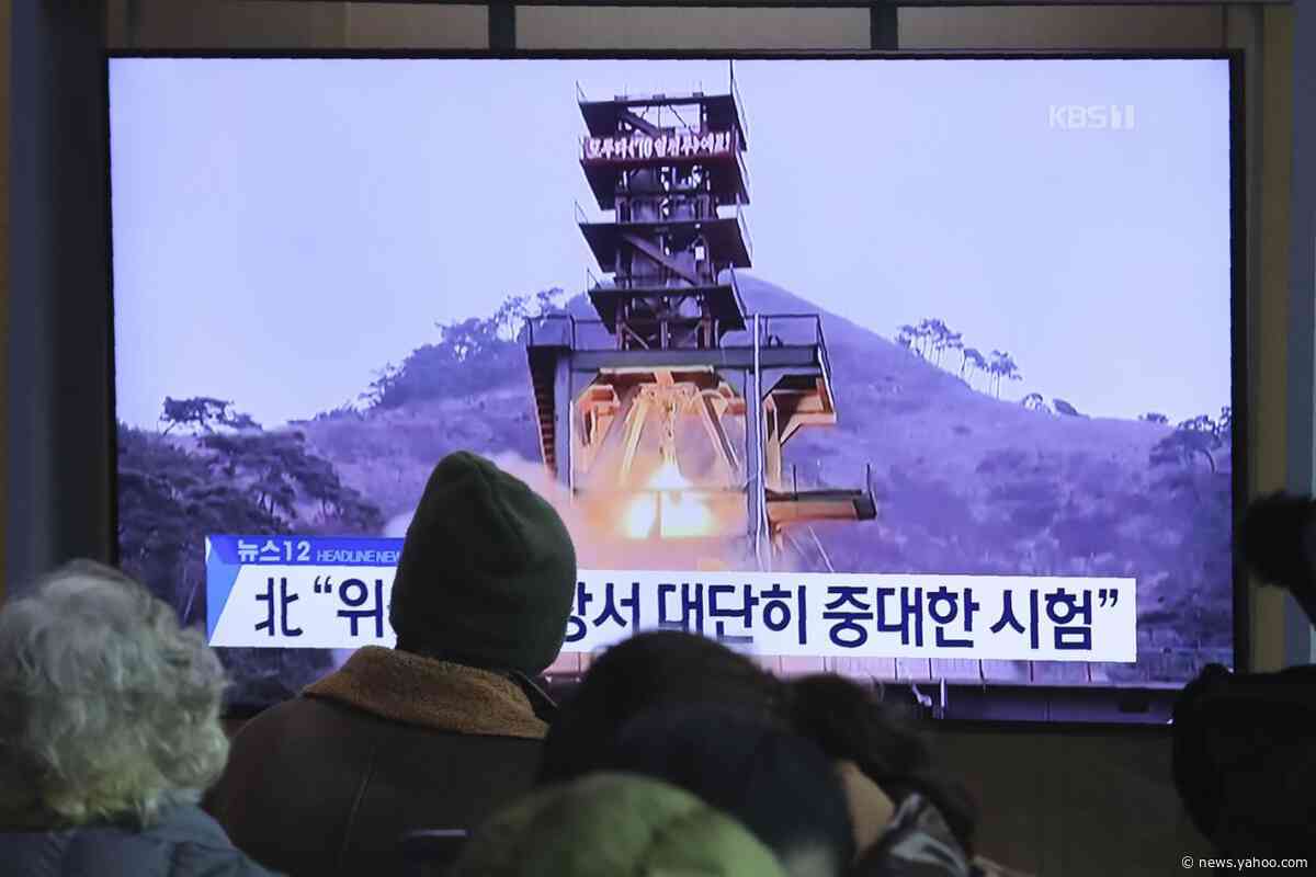 South Korea says North's recent test was of rocket engine