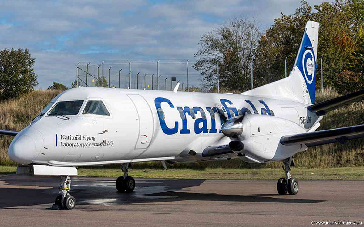 Saab 340B wordt vliegend klaslokaal voor Cranfield University
