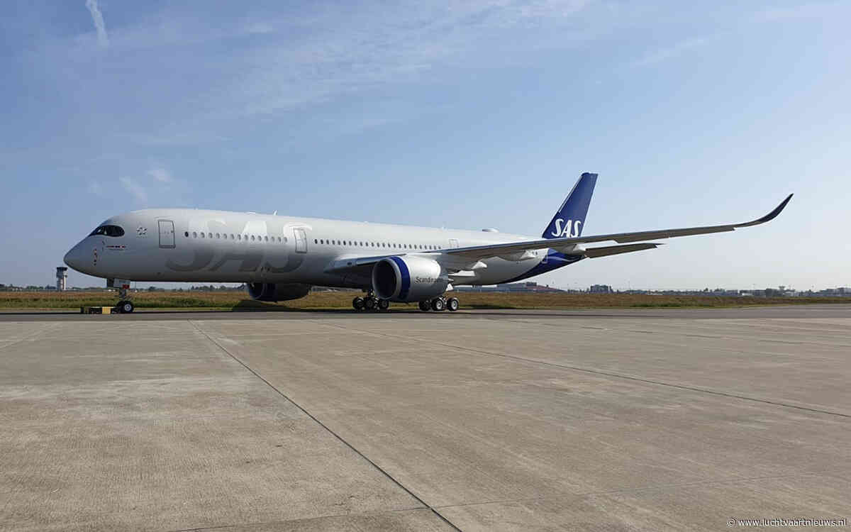 Scandinavisch SAS verwelkomt eerste Airbus A350-900