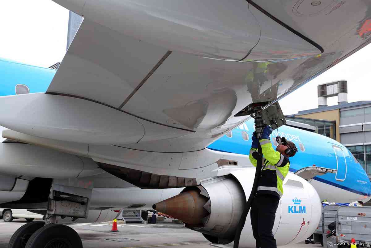 KLM vliegt ook vanaf Schiphol deels op biobrandstof