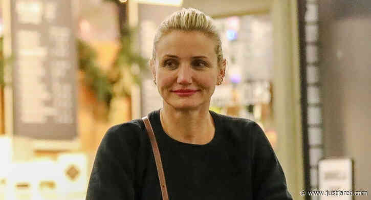 Cameron Diaz Does Some Grocery Shopping in Beverly Hills