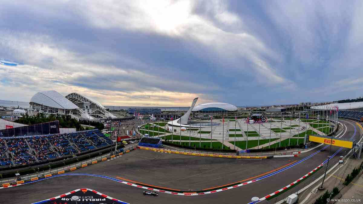 Russian GP: Race stays despite WADA sanctions