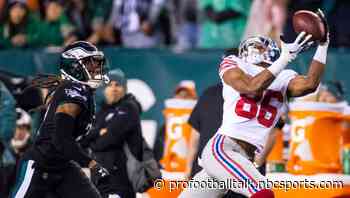 Darius Slayton frustrated after big game