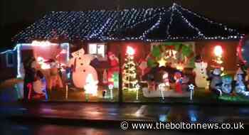 The festive homes lighting up Bolton this Christmas