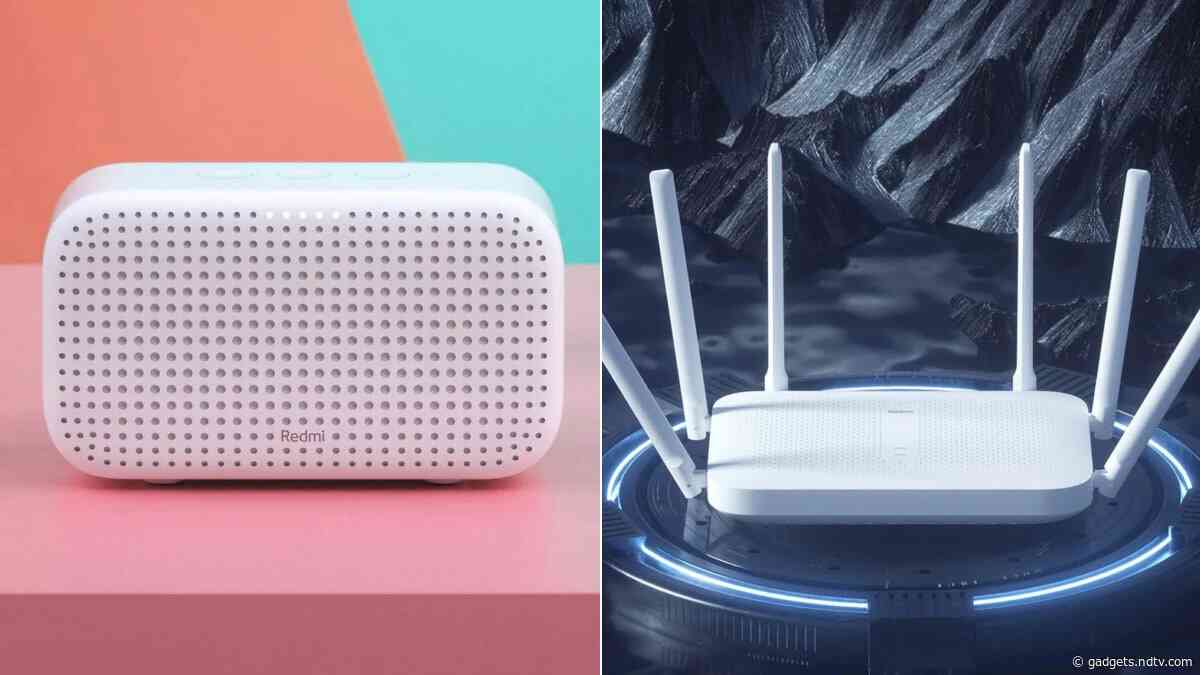 Xiaomi Launches Redmi XiaoAI Speaker Play, Redmi Router AC2100