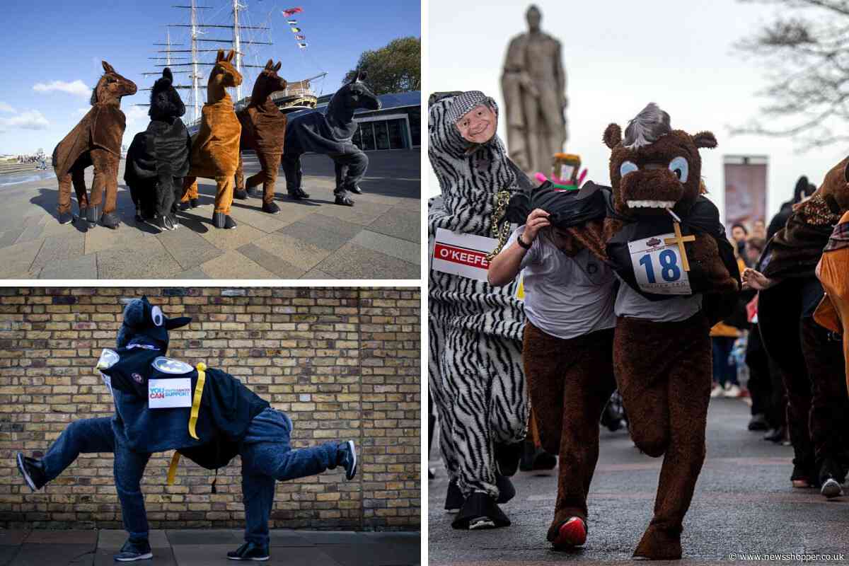 World-famous London Pantomime Horse Race comes to Greenwich this weekend