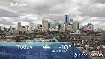 Edmonton early morning weather forecast: Tuesday, December 10, 2019