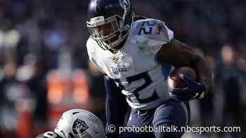 Derrick Henry’s leg would “have to be halfway off” for him to stop playing