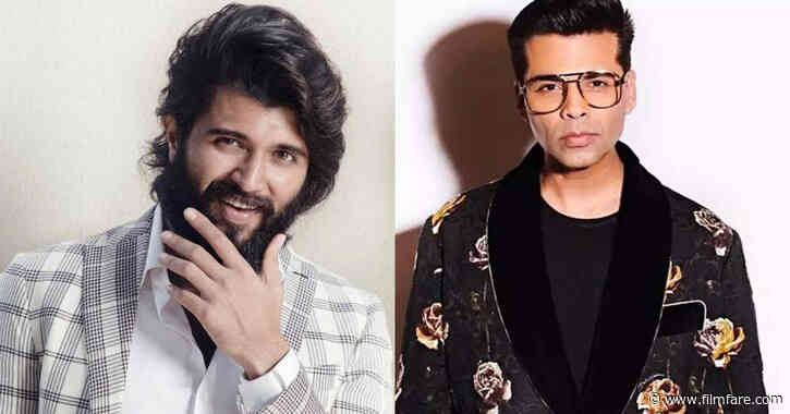 Karan Johar to come on board for Vijay Deverakonda starrer Fighter?