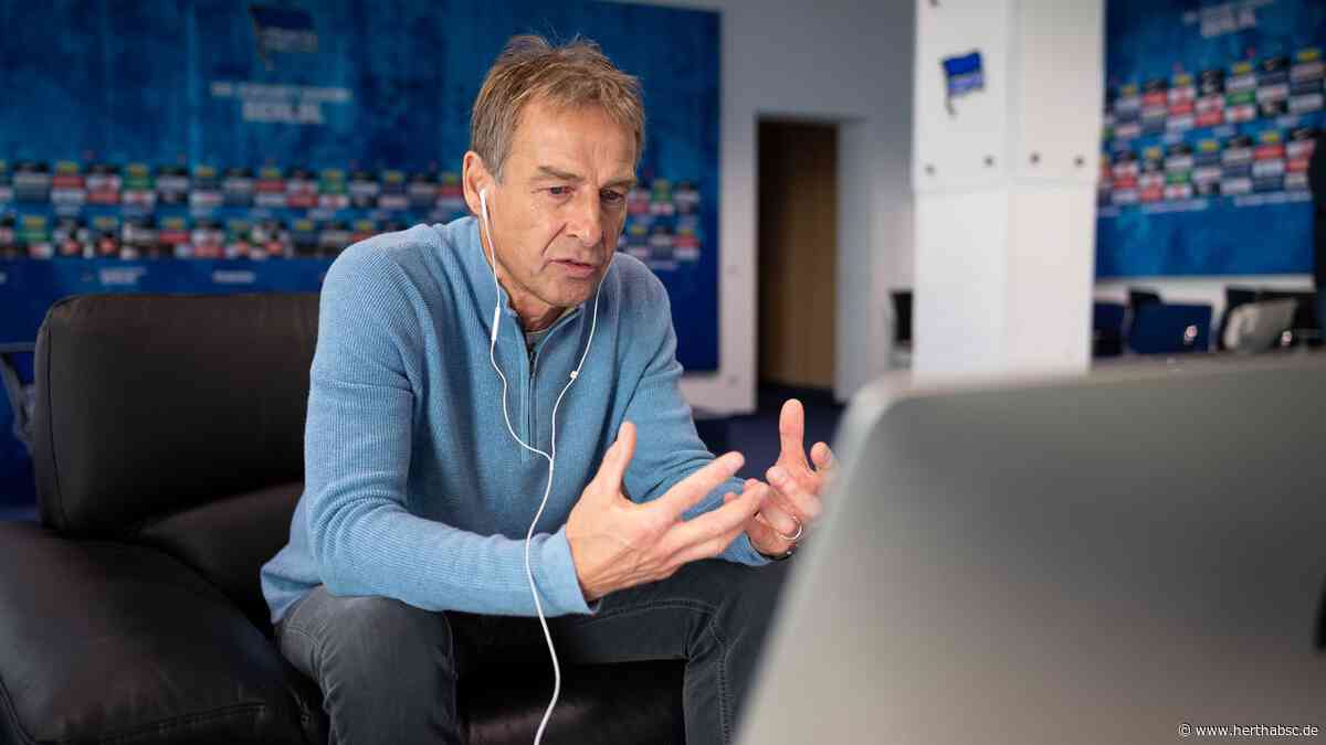 Klinsmann bei Facebook live: "Wir brauchen eure Unterstützung!"