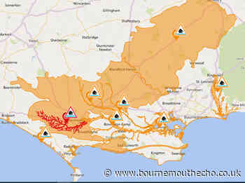 Flood alerts issued for parts of Dorset due to "high winds and tidal surge"