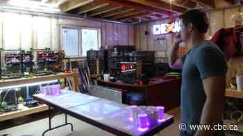 Sask. beer pong legend unveils 2 new interactive tables