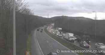 Live updates as three-vehicle A470 crash causes traffic delays out of Cardiff