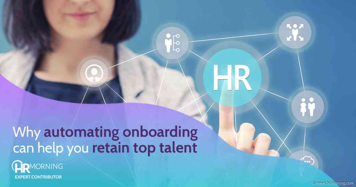 Why automating onboarding can help retain top talent