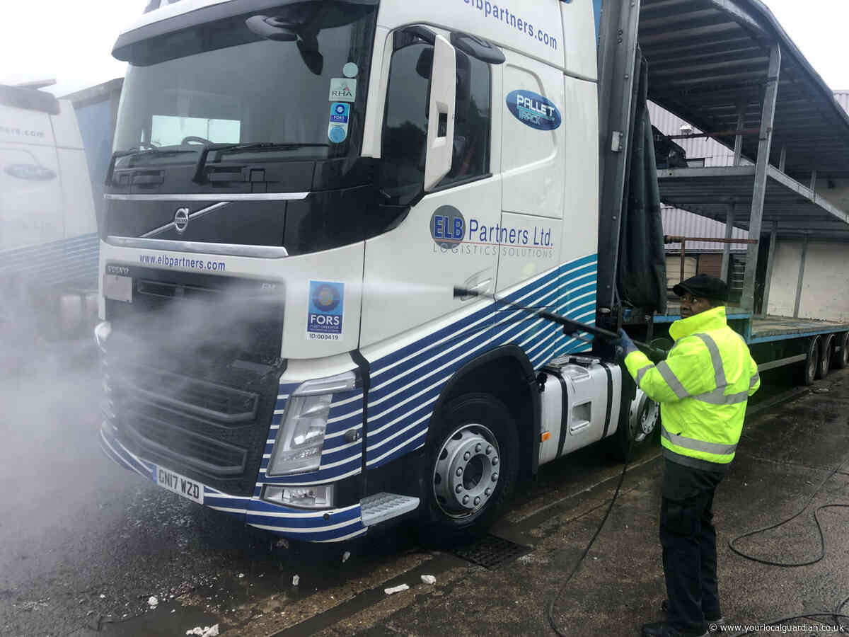Wimbledon truck cleaner, 74, has no plans to hang up the power washer