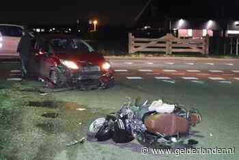 Scooterrijder gewond bij ongeval in Lunteren