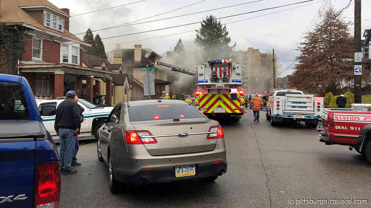 Crews Battle Heavy Smoke Pouring From Historic Honus Wagner House In Carnegie