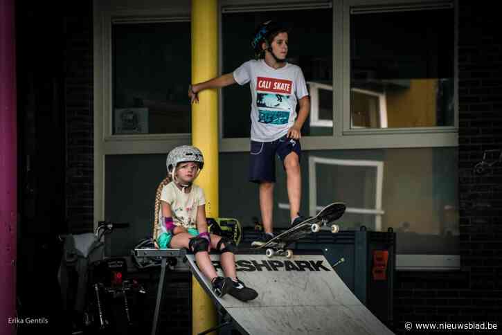 Geen skatepark meer? Dan mag het één middagje in een pop-up mét winterbar