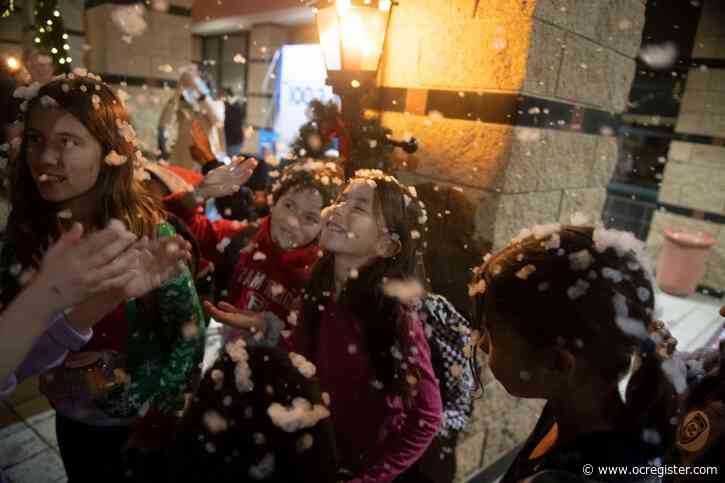 Irvine’s City Hall turns into a winter wonderland