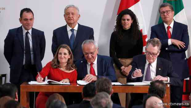 Canada signs on to updated new NAFTA deal