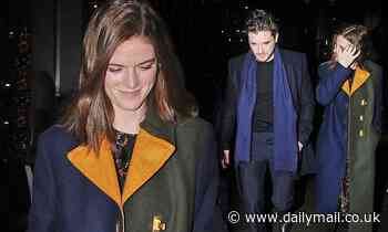 Stylish Kit Harington and Rose Leslie step out to attend charity do