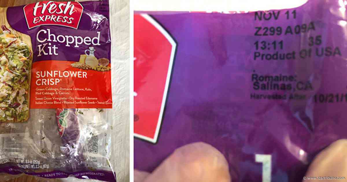 Minnesota reports 5 E. coli cases linked to Fresh Express salad mix