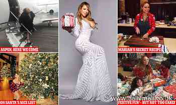 Welcome to Mariah Carey's blingtastic festive blowout...