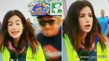 TV Reporter Pursuing 'Sexual Battery' Case Against Butt Slapping Runner