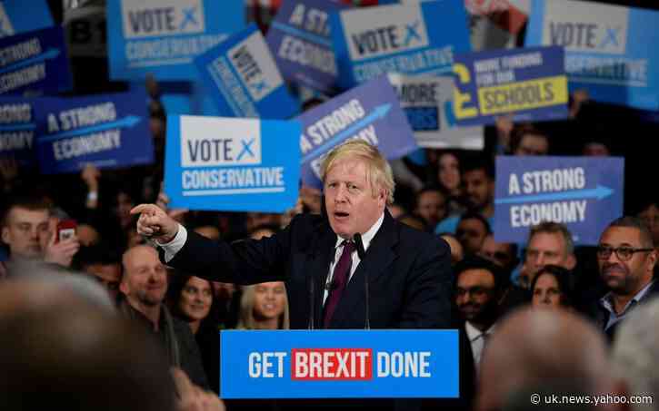 Johnson on track to win modest majority - YouGov